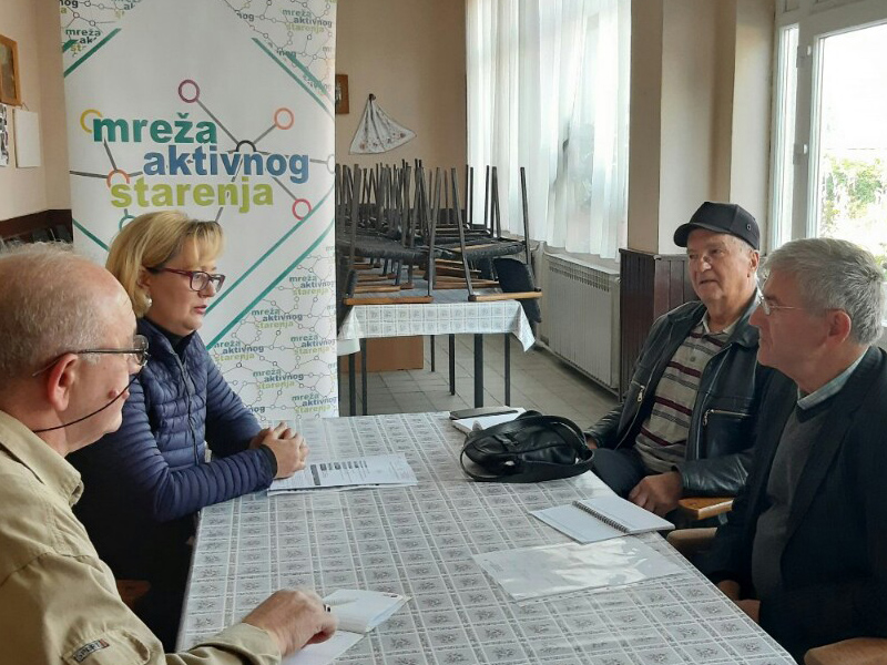 Zlatne godine u mojoj zajednici - sastanak predstavnika grupa za projekat općine Lukavac