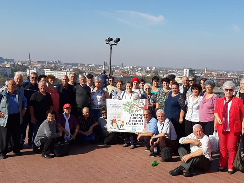 Zlatne godine u mojoj zajednici - Dan penzionera, put u Novi Sad